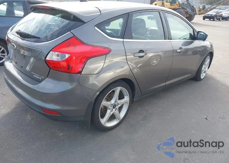 2013 Ford Focus Titanium from USA, damaged, VIN 1FADP3N26DL288884